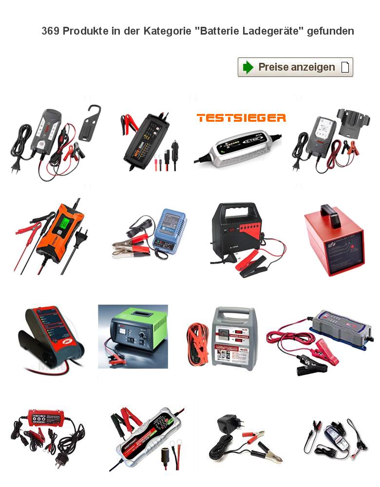 Motorradladen-Rubrik-Ladegerte